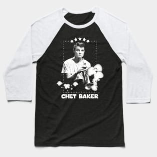 Chet Baker / Jazz Music Original Design Baseball T-Shirt